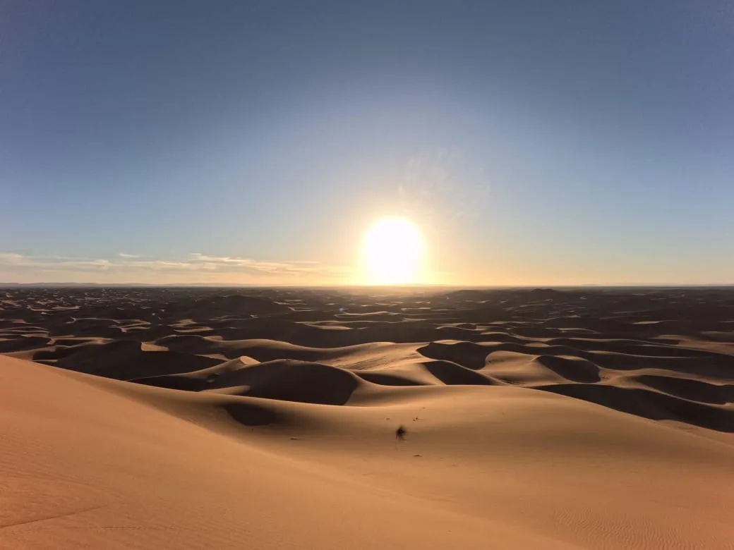 Desert Dunes Sunrise