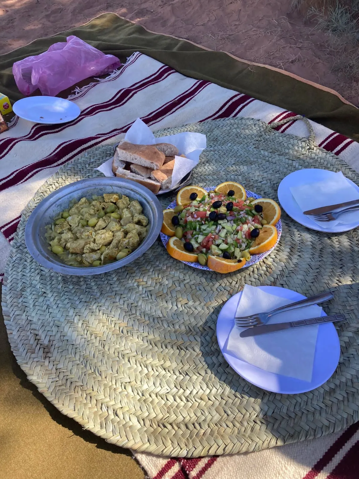 Moroccan Picnic Spread